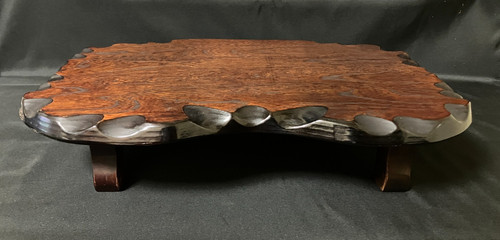 Japanese wood display stand - japanese,