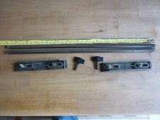 Bosch router fence guide bars 3/8" dia , 15" long ,from fence 2610997120 +screws