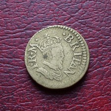 James I brass 11 shillings coin weight