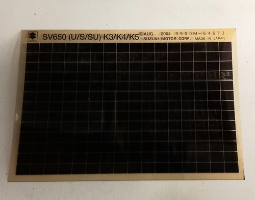 Suzuki 650 k3 4 - 650, u/s/su