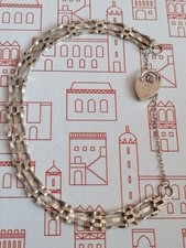 Vintage 925 Silver Three Bar