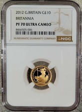 2012 Royal Mint UK Gold Proof