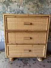 FAB VINTAGE CANE BAMBOO RATTAN