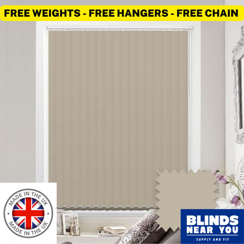 Blackout vertical blind slats - blind,