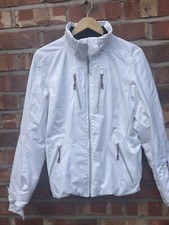 Ladies White Schoffel Coat
