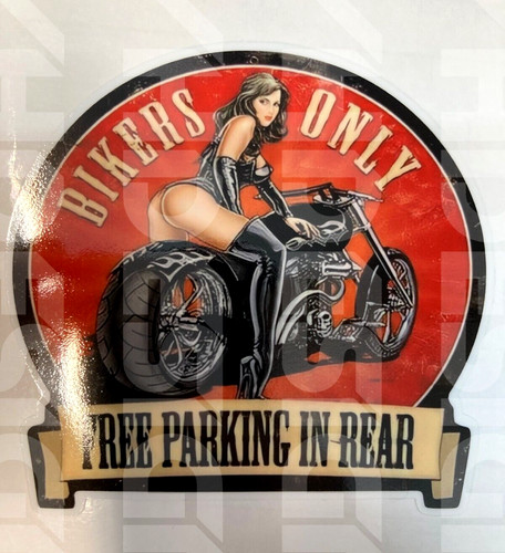 Vintage motorcycle parking - vintage,