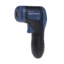 DIGITAL LASER PHOTO TACHOMETER GUN NON-CONTACT RPM TACH TESTER METER SPEED GAUGE