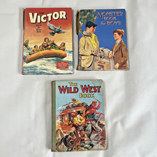 3 Vintage Boys Annuals, Victor
