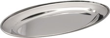 OVAL PLATTER STAINLESS STEEL