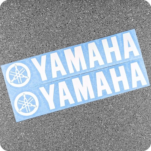 Yamaha decal white die - decal,