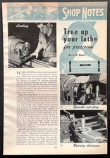 “True Up Your Lathe for
