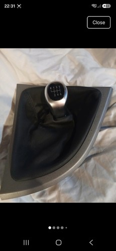 E87 2010 gear knob trim - gear,