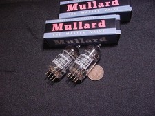 Mullard 12au7a ecc82 tube pair - 12au7a,