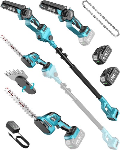 Cordless pole saw hedge - saw,