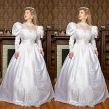 Vintage Satin Wedding Dresses
