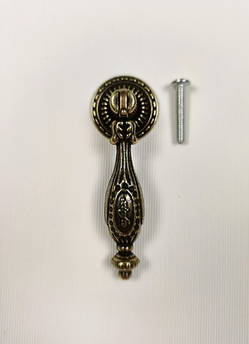 Vintage brass cabinet handles - vintage,