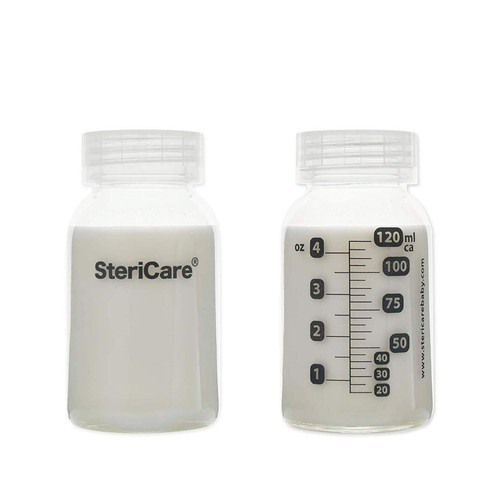 Stericare glass breast milk - breast,