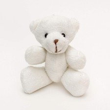 NEW 1 X WHITE Teddy Bears 12cm