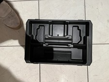 DeWalt Toolbox Tote Tray Insert for TSTAK, fits flexvolt batteries and charger