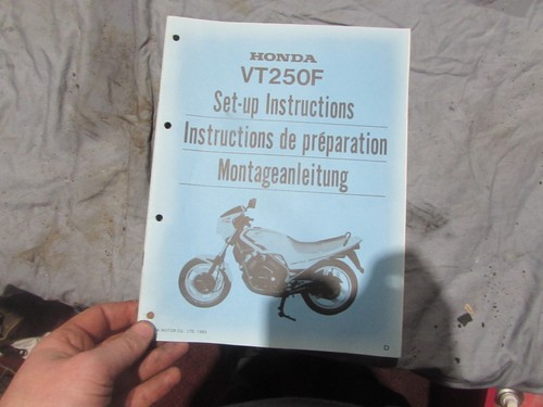 Honda vt250 vt250f setup - vt250f,
