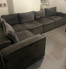 left hand corner suit fabric sofa