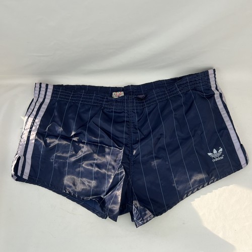 Vintage 80s adidas glanz navy - adidas,