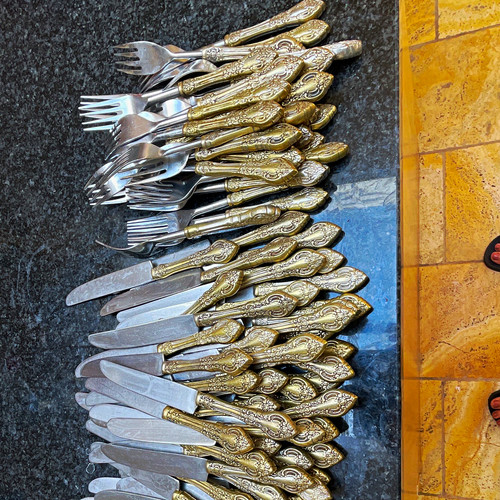 Vintage style cutlery - , set