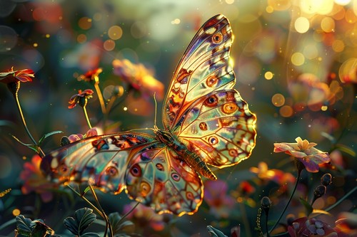 Stunning butterfly canvas - butterfly,