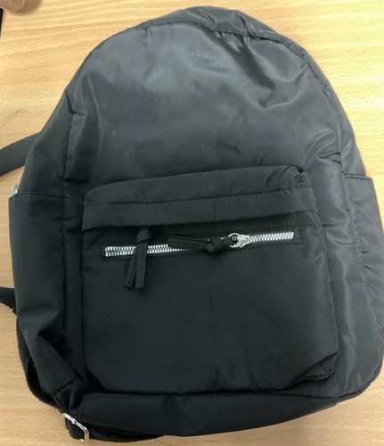 Primark black daypack backpack - black,