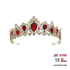 Baroque Royal Queen Crowns and
