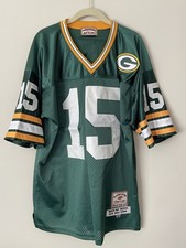 Green Bay Packers Bart Starr Football Jersey Mens Large Players of the Century 