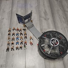 Jakks Pacific WWE Toy 2008 Micro Crash Bash Elimination Chamber Arena 27 Figures