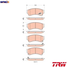 BRAKE PAD SET DISC BRAKE