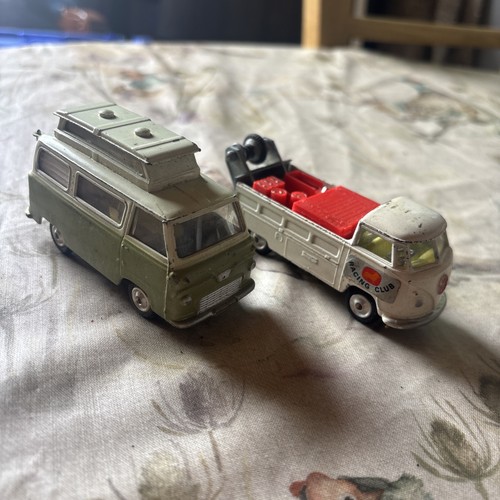 Corgi camper vans vintage - vw,