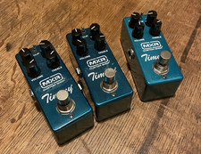 MXR Timmy Overdrive Guitar Effects Pedal (CSP027), Blue