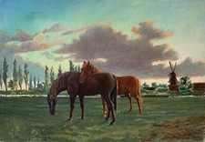 Oil Impressionist Landscape