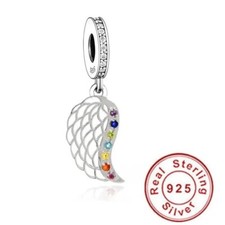 💖 Angel Wings Charm Feather