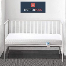 MotherPlus Waterproof Baby Toddler Cot Bed Mattress + Zipped & Removable Cover
