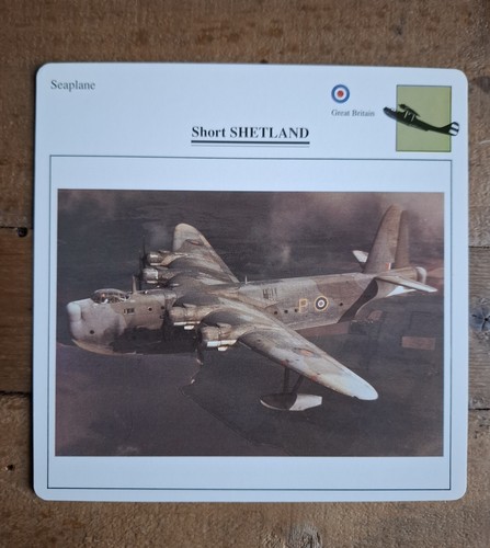 Short shetland seaplane - shetland,