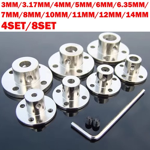 14mm center hole flange - 4/8x,