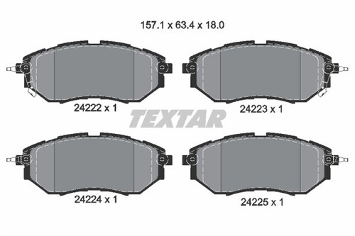 Brake pad set disc - pad, set,