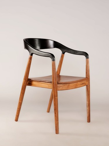 Teak wood dining chair natural - teak,