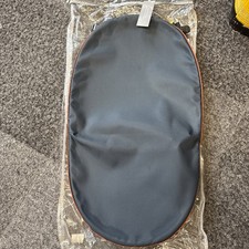 Mammas And Papas Sun Canopy Sun Shade Blue With Orange Trim