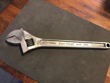 Blue Point by Snap On Tools 15" Adjustable Crescent Wrench Forged  Steel USA