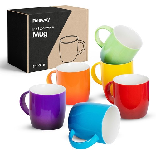 Fineway stoneware coffee mugs - coffee,