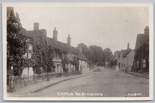 Castle hedingham village - castle,