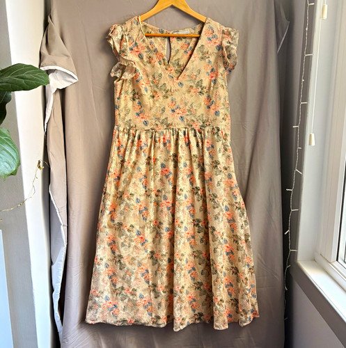 Redherring beige floral lace - redherring,
