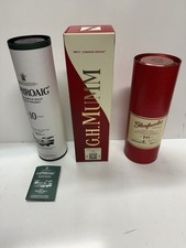 Laphroaig & Glenfarclas Scotch Whisky Tin, G.H. Mumm Cordon Rouge ALL EMPTY
