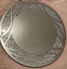 Dunelm Mirage circular mirror