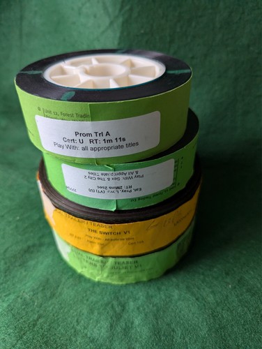 35mm film movie trailers - , x